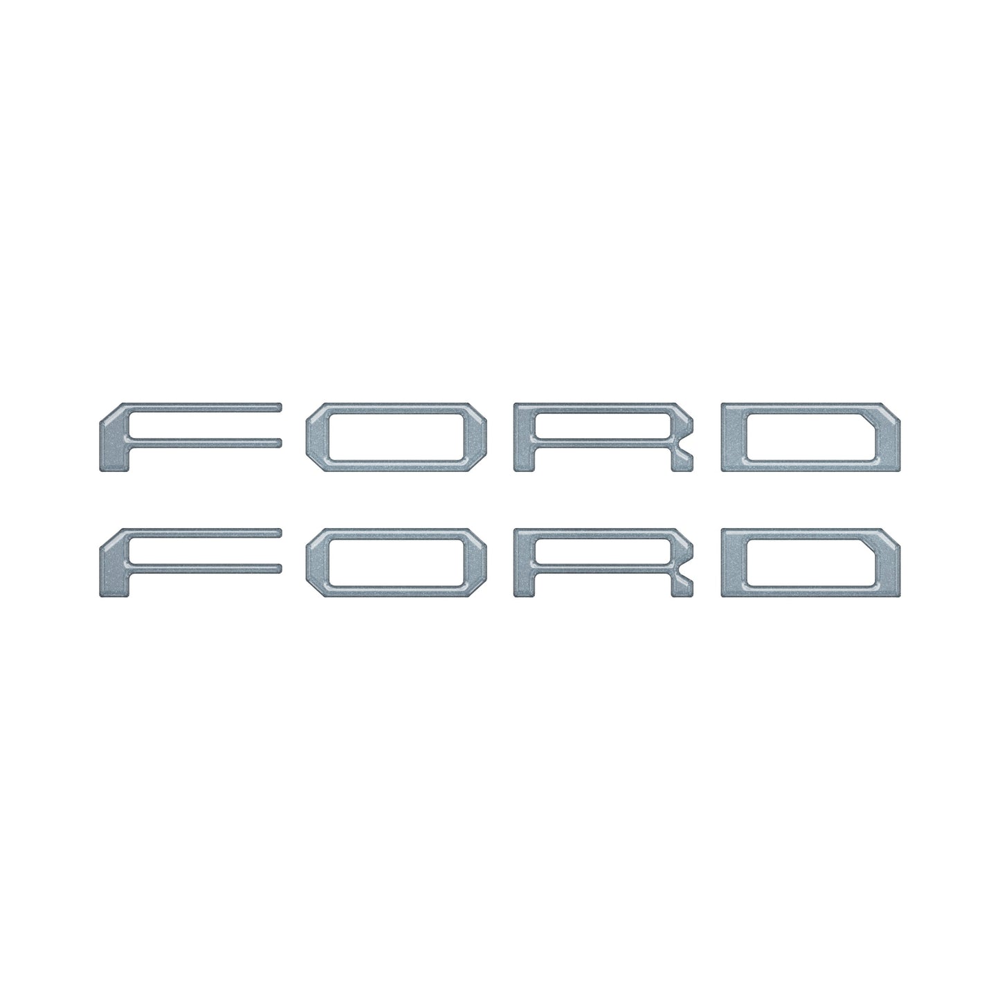 Tremor Running Board Letter Inserts Fits 2021-2024 Ford F-150 by Tufskinz.com