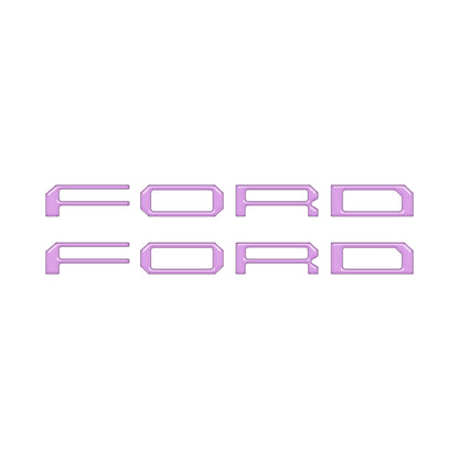 Tremor Running Board Letter Inserts Fits 2021-2024 Ford F-150 by Tufskinz.com