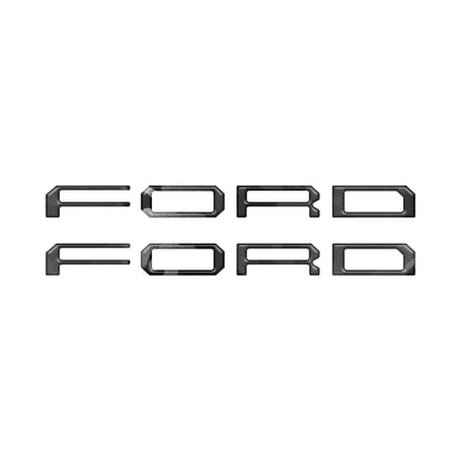 Tremor Running Board Letter Inserts Fits 2021-2024 Ford F-150 by Tufskinz.com
