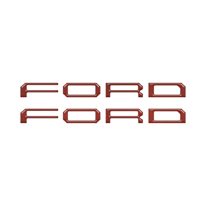 Tremor Running Board Letter Inserts Fits 2021-2024 Ford F-150 by Tufskinz.com