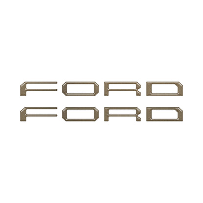 Tremor Running Board Letter Inserts Fits 2021-2024 Ford F-150 by Tufskinz.com