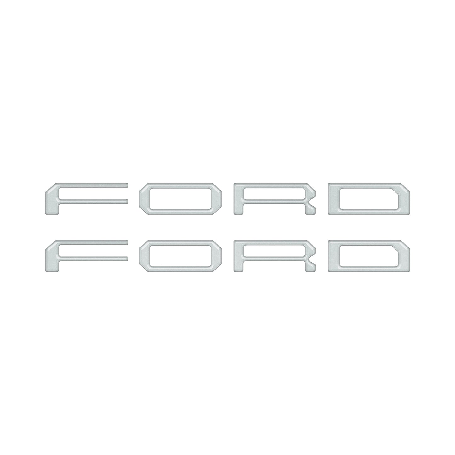 Tremor/Raptor Running Board Letter Inserts Fits 2025-2026 Ford F-150 by Tufskinz.com