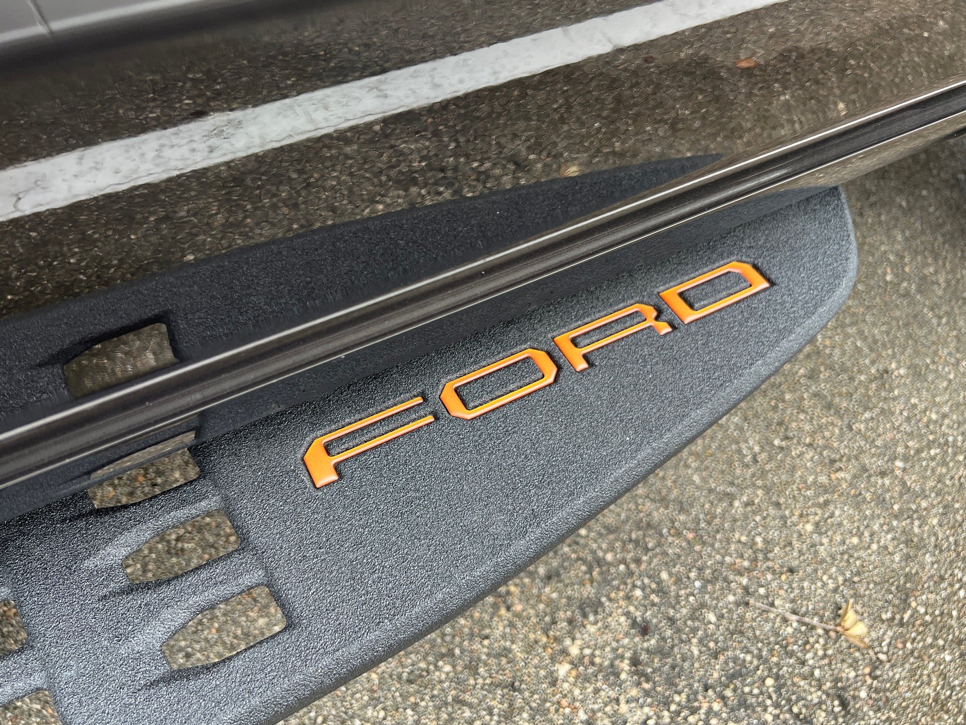 Tremor Running Board Letter Inserts Fits 2021-2024 Ford F-150 by Tufskinz.com
