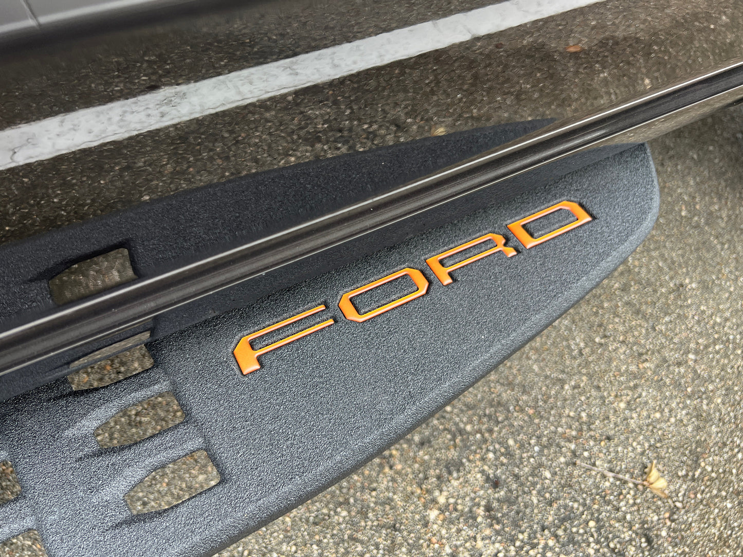 Tremor/Raptor Running Board Letter Inserts Fits 2025-2026 Ford F-150 by Tufskinz.com