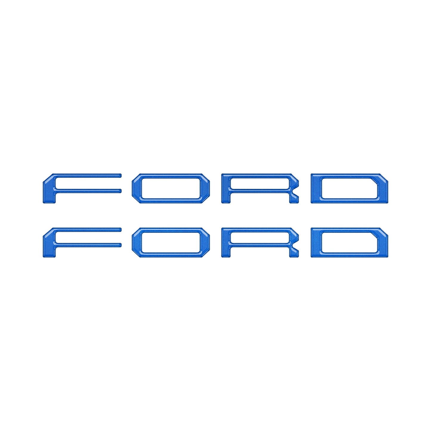 Tremor Running Board Letter Inserts Fits 2021-2024 Ford F-150 by Tufskinz.com