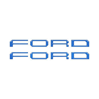 Tremor Running Board Letter Inserts Fits 2021-2024 Ford F-150 by Tufskinz.com