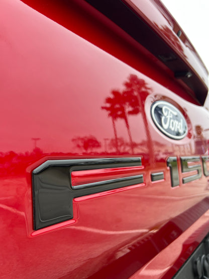 Tailgate Letter Inserts Fits 2021-2026 Ford F-150 by Tufskinz.com