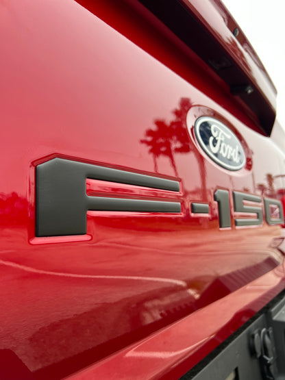 Tailgate Letter Inserts Fits 2021-2026 Ford F-150 by Tufskinz.com