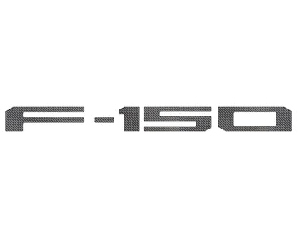 Tailgate Letter Inserts Fits 2021-2026 Ford F-150 by Tufskinz.com