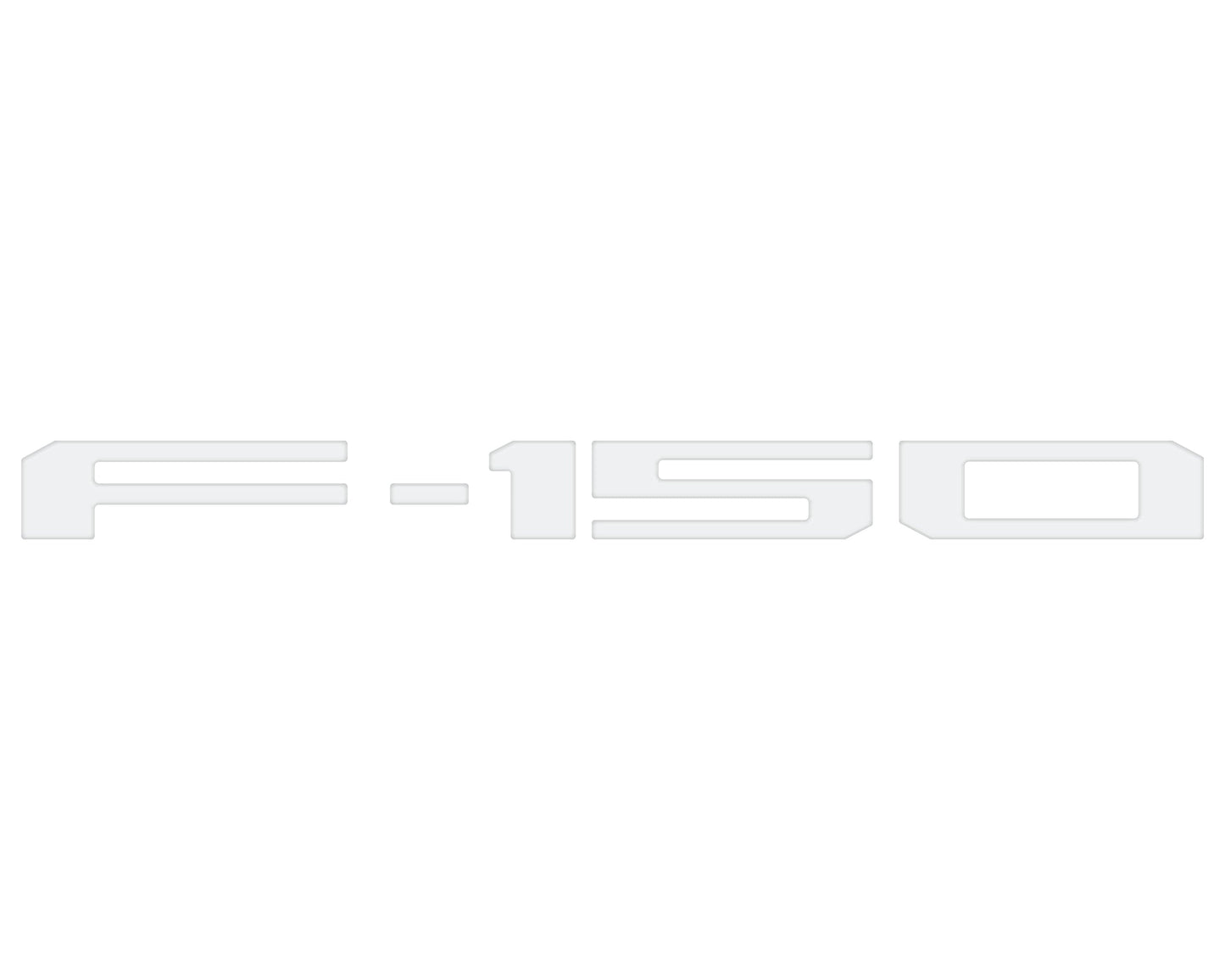 Tailgate Letter Inserts Fits 2021-2026 Ford F-150 by Tufskinz.com