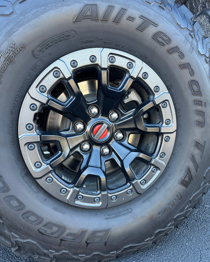 Center Wheel Hub Cap Inserts Fits 2017-2026 Ford F-150 by Tufskinz.com