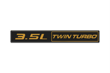 Engine Badge Fits Any Ford Model by Tufskinz.com