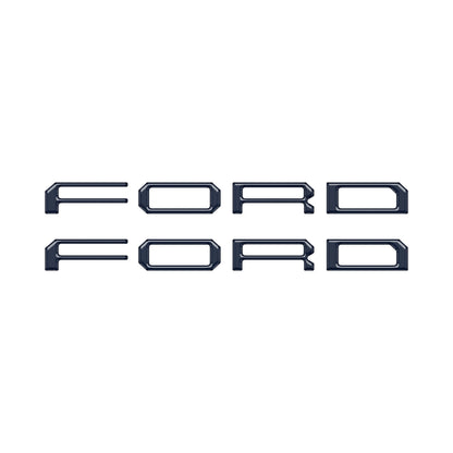 Tremor/Raptor Running Board Letter Inserts Fits 2025-2026 Ford F-150 by Tufskinz.com