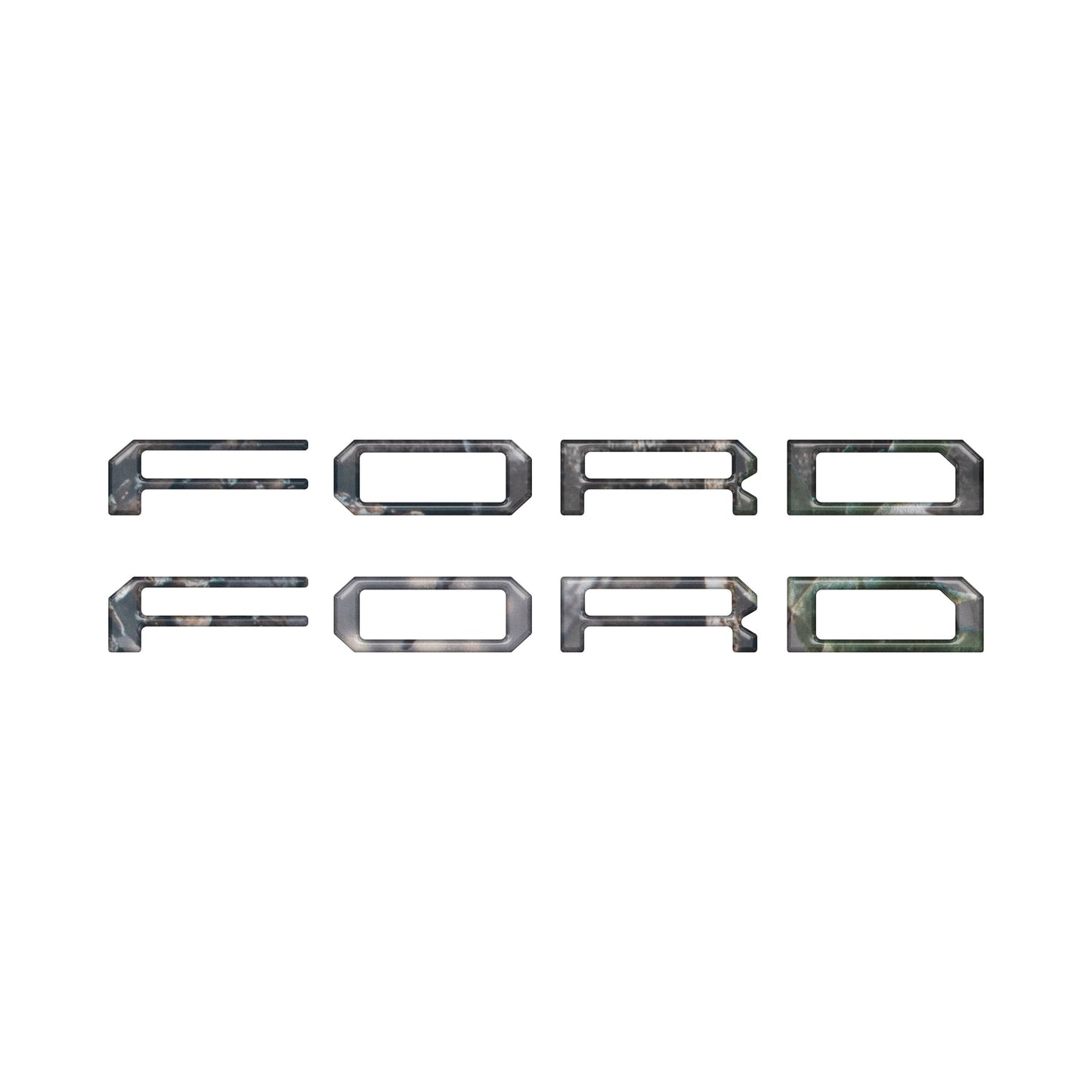 Tremor/Raptor Running Board Letter Inserts Fits 2025-2026 Ford F-150 by Tufskinz.com