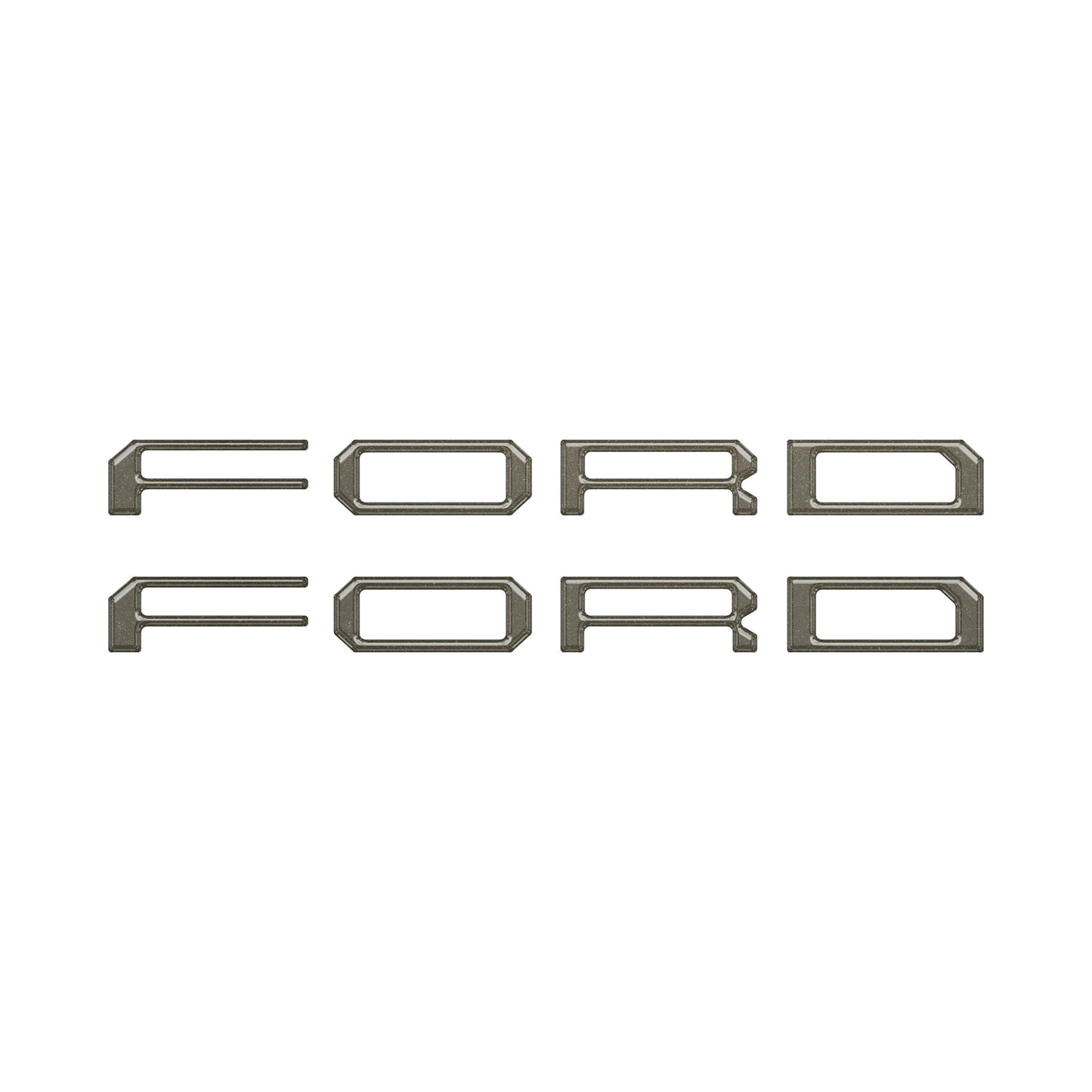 Tremor/Raptor Running Board Letter Inserts Fits 2025-2026 Ford F-150 by Tufskinz.com