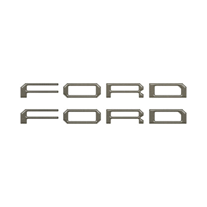 Tremor Running Board Letter Inserts Fits 2021-2024 Ford F-150 by Tufskinz.com