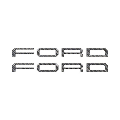 Tremor/Raptor Running Board Letter Inserts Fits 2025-2026 Ford F-150 by Tufskinz.com