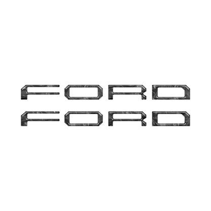 Tremor/Raptor Running Board Letter Inserts Fits 2025-2026 Ford F-150 by Tufskinz.com