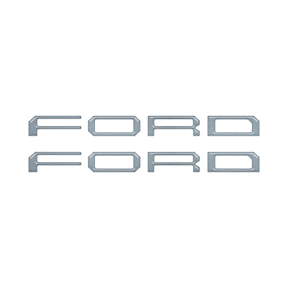 Tremor/Raptor Running Board Letter Inserts Fits 2025-2026 Ford F-150 by Tufskinz.com