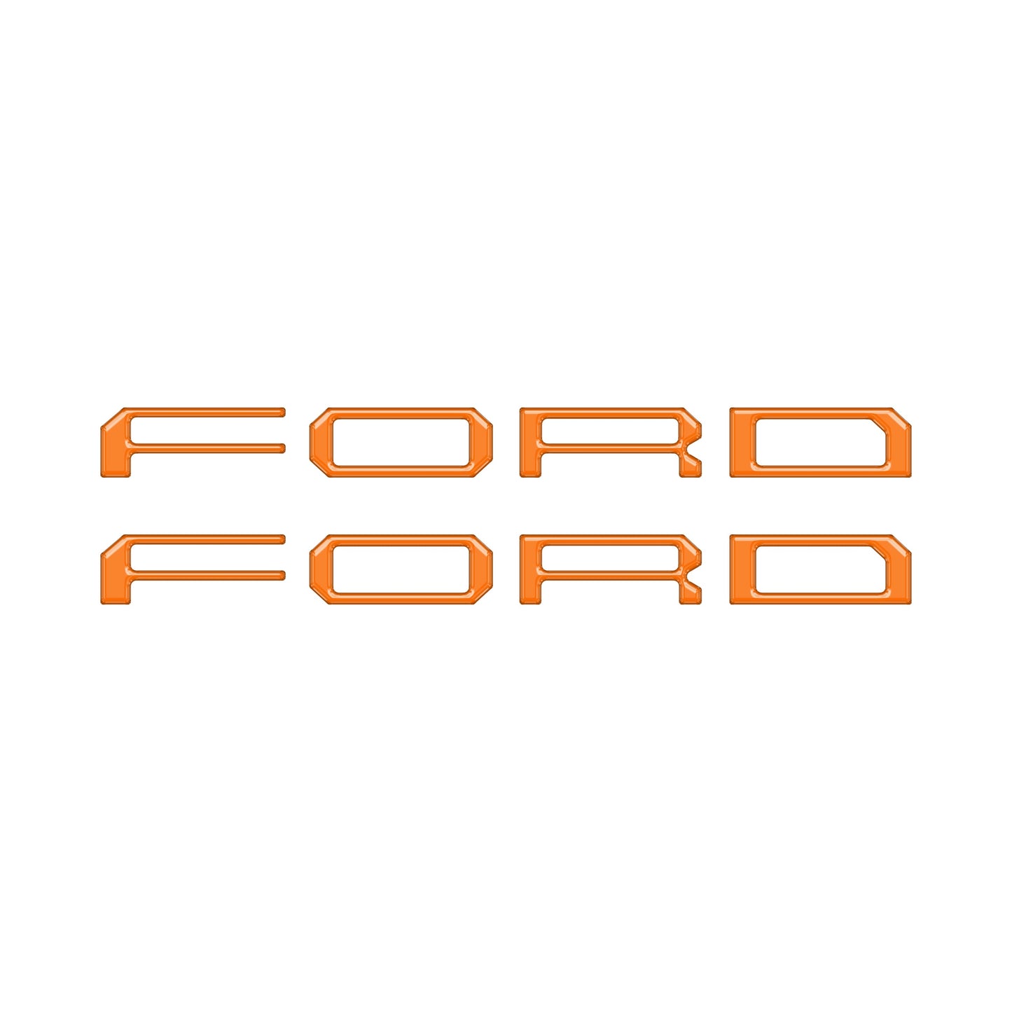 Tremor/Raptor Running Board Letter Inserts Fits 2025-2026 Ford F-150 by Tufskinz.com
