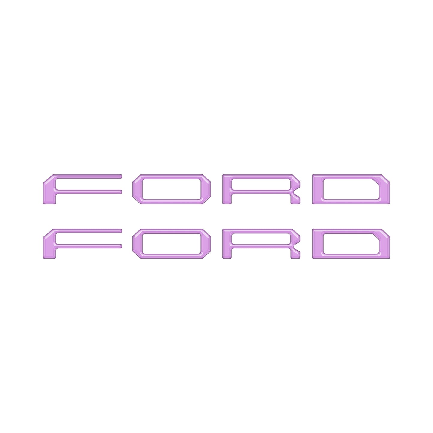 Tremor/Raptor Running Board Letter Inserts Fits 2025-2026 Ford F-150 by Tufskinz.com