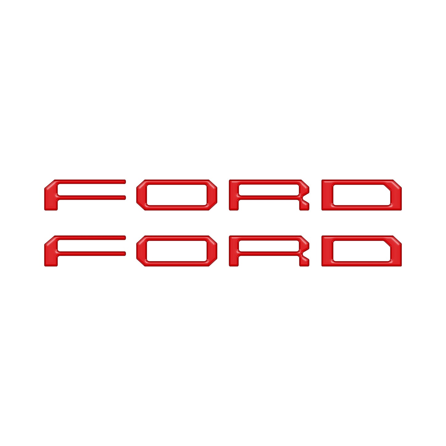 Tremor/Raptor Running Board Letter Inserts Fits 2025-2026 Ford F-150 by Tufskinz.com