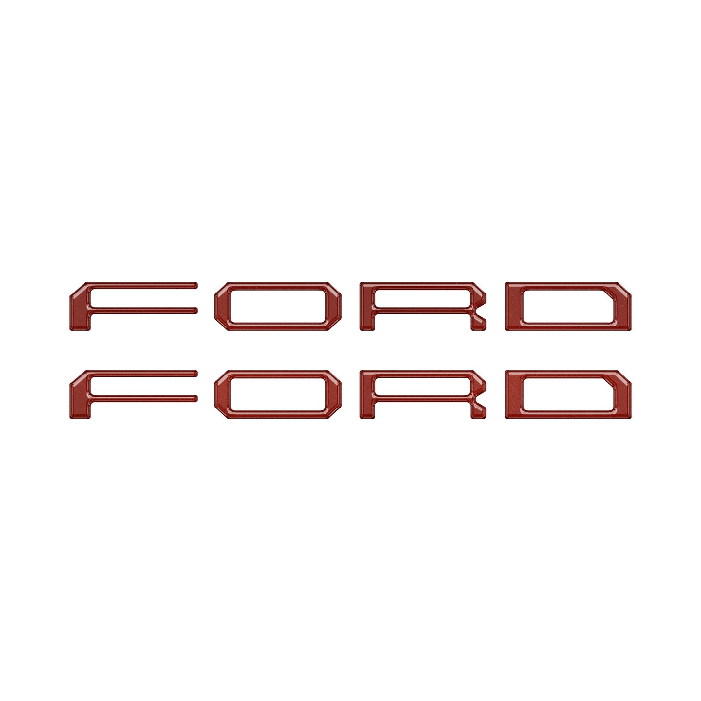 Tremor/Raptor Running Board Letter Inserts Fits 2025-2026 Ford F-150 by Tufskinz.com