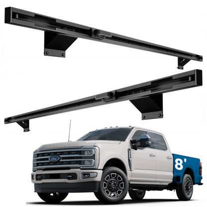 Integral Rails + Tie-down Cleats - Ford Super Duty 2017+ by Integral Truck