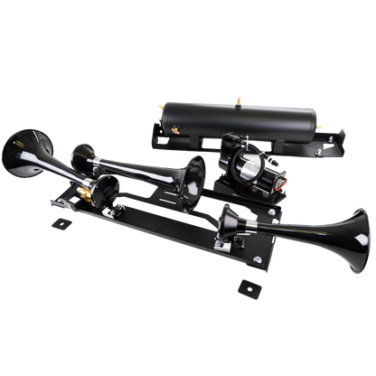 Ford F-250, F-350 Onboard Air System with Model 230 Horns by Kleinn Automotive Accessories