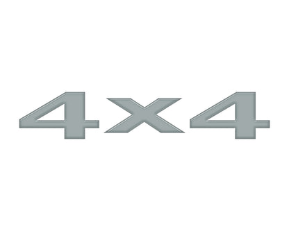 4X4 Emblem by Tufskinz.com
