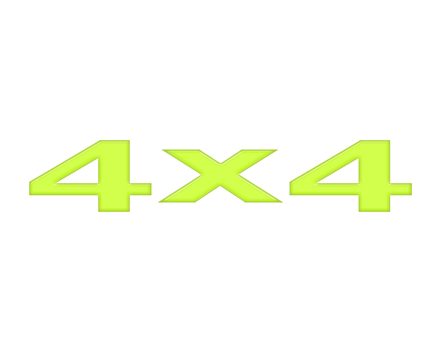 4X4 Emblem by Tufskinz.com