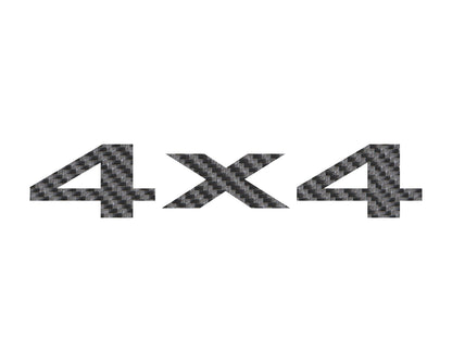 4X4 Emblem by Tufskinz.com