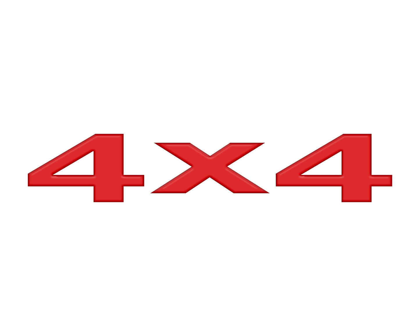 4X4 Emblem by Tufskinz.com