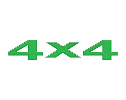 4X4 Emblem by Tufskinz.com