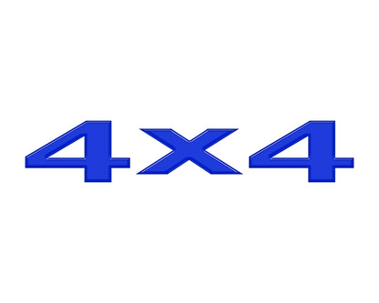 4X4 Emblem by Tufskinz.com