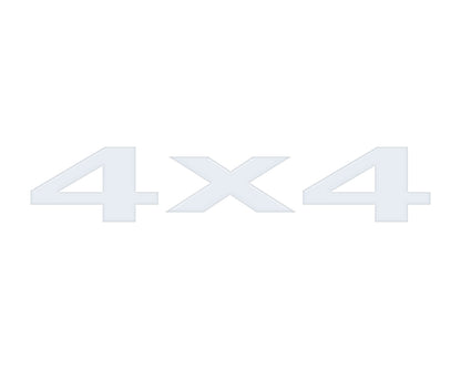 4X4 Emblem by Tufskinz.com