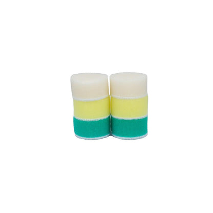 Foam Car Polishing Pads Kit - 1in, 2in, 3in (6 Pack) by MaxshineUSA
