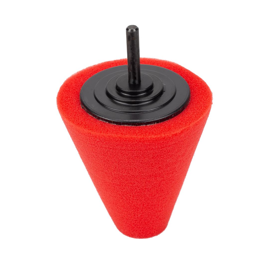 Foam Finishing Cone Drill Brush Attachment by MaxshineUSA