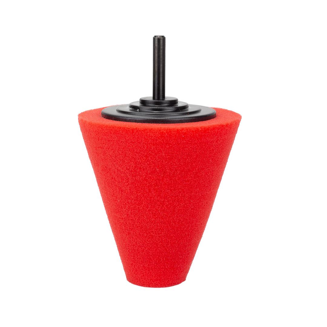 Foam Finishing Cone Drill Brush Attachment by MaxshineUSA