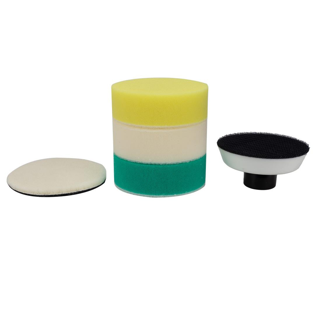 Buffing Pads for Cars | Rotary Polishing Kit - 1in, 2in, 3in by MaxshineUSA