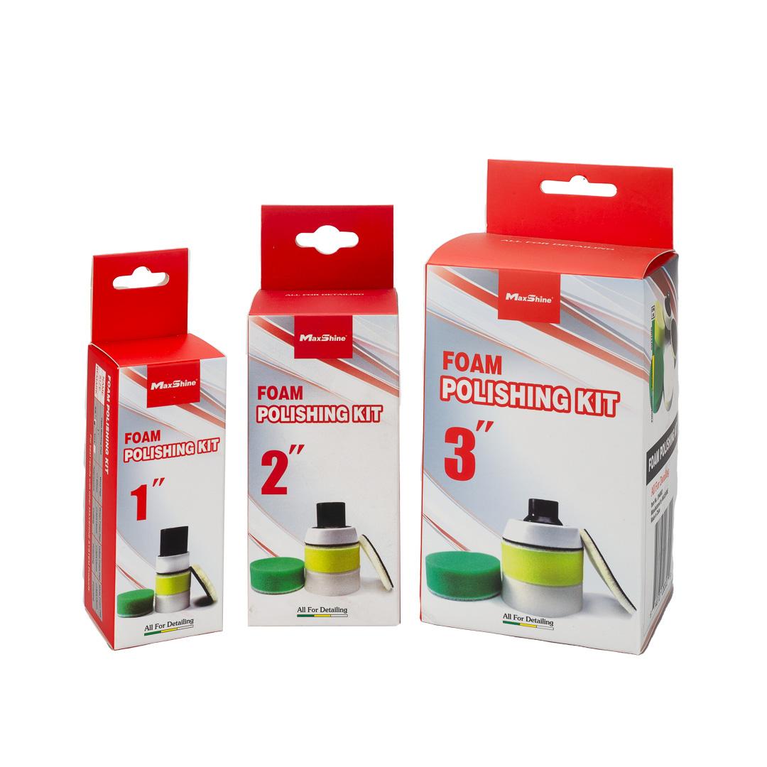 Buffing Pads for Cars | Rotary Polishing Kit - 1in, 2in, 3in by MaxshineUSA