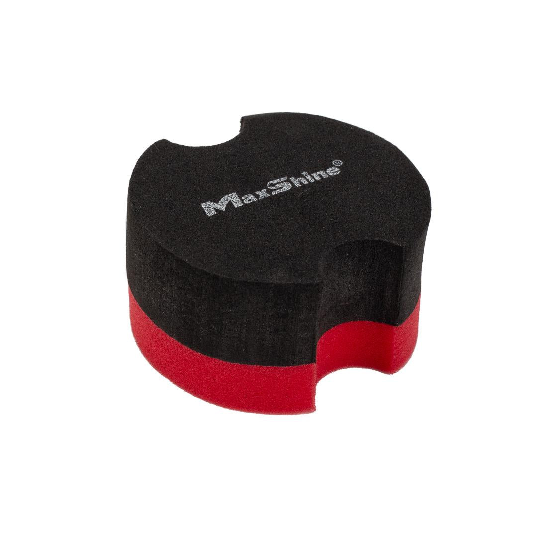 Rubber Backed Car Wax Foam Applicator Pad - 4 Pack by MaxshineUSA