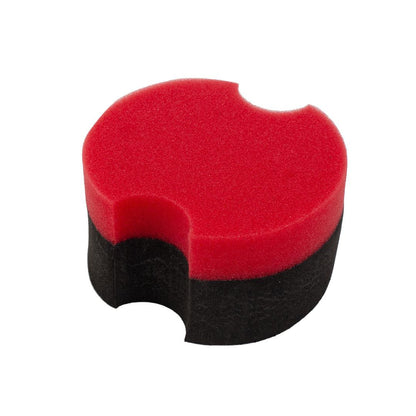 Rubber Backed Car Wax Foam Applicator Pad - 4 Pack by MaxshineUSA