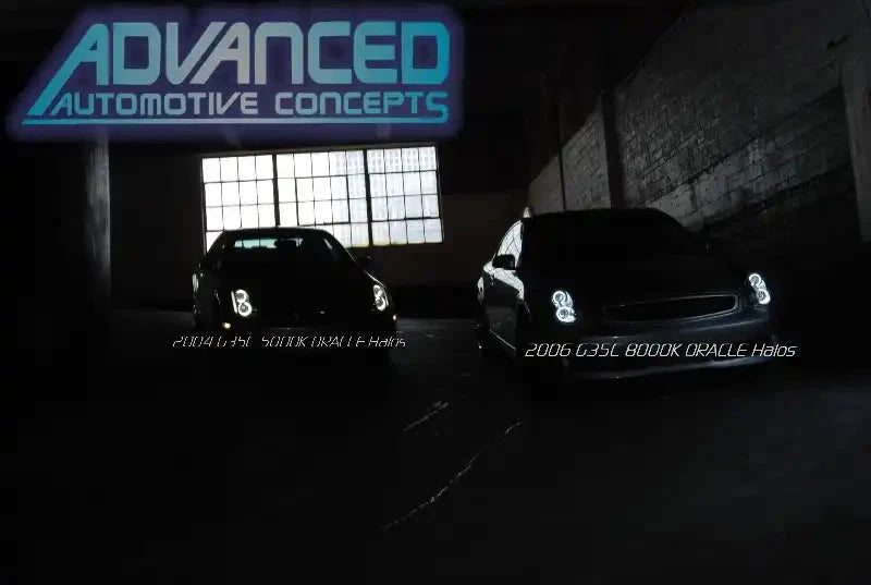 ORACLE Lighting 2003-2005 Infiniti G35 Coupe LED Headlight Halo Kit by ORACLE Lighting