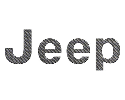 Tailgate Letter Overlays Fits 2019-2026 Jeep Gladiator by Tufskinz.com