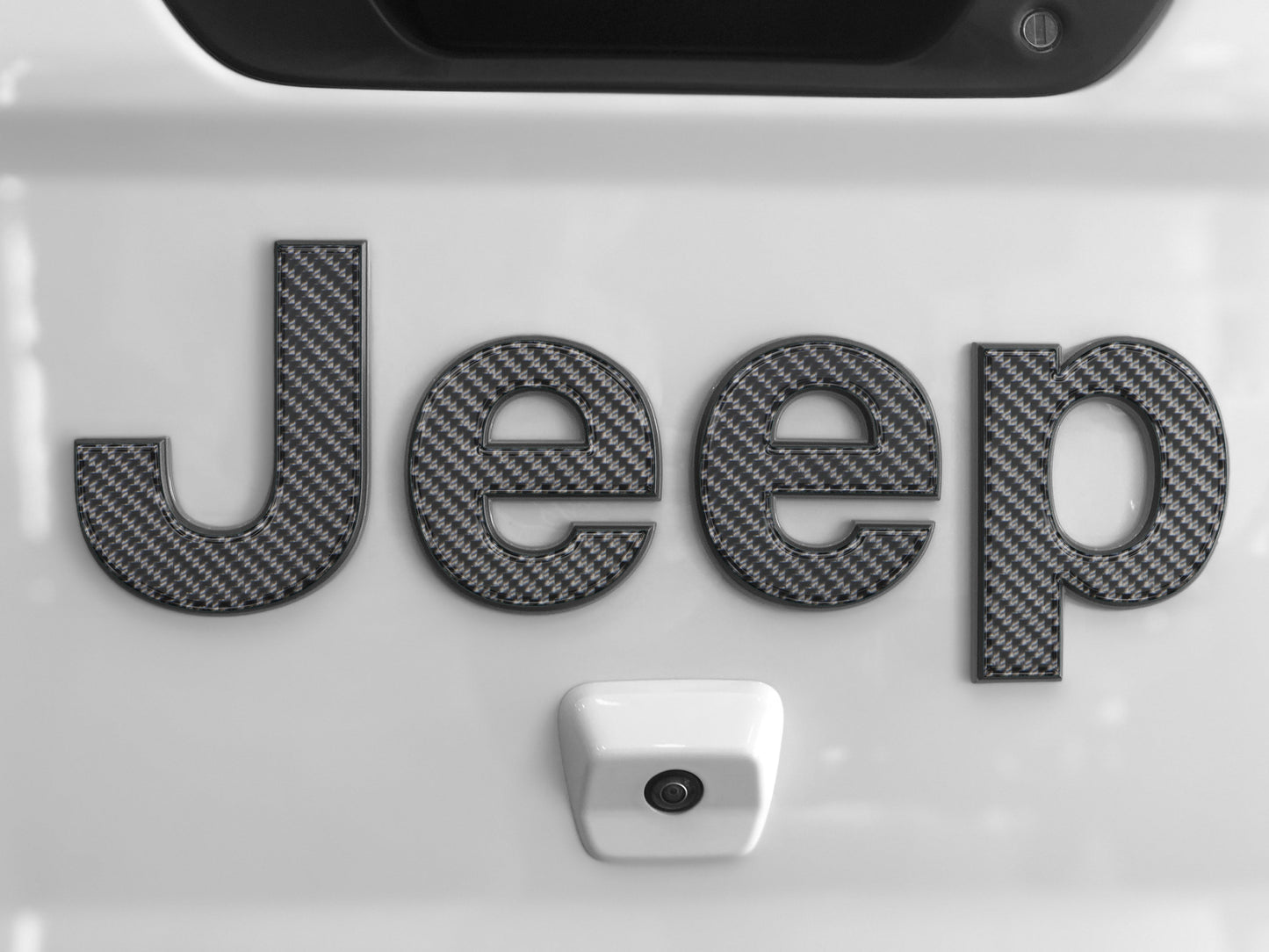 Tailgate Letter Overlays Fits 2019-2026 Jeep Gladiator by Tufskinz.com