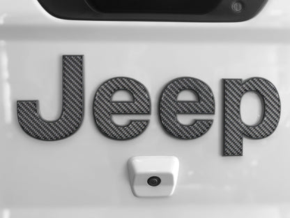 Tailgate Letter Overlays Fits 2019-2026 Jeep Gladiator by Tufskinz.com
