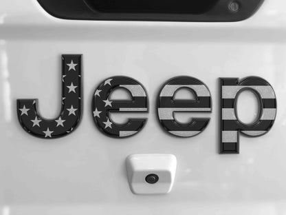 Tailgate Letter Overlays Fits 2019-2026 Jeep Gladiator by Tufskinz.com