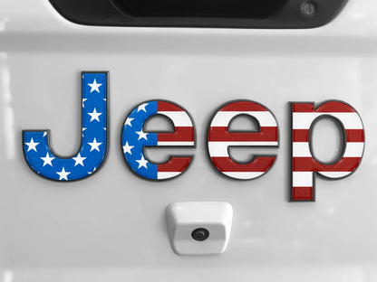 Tailgate Letter Overlays Fits 2019-2026 Jeep Gladiator by Tufskinz.com
