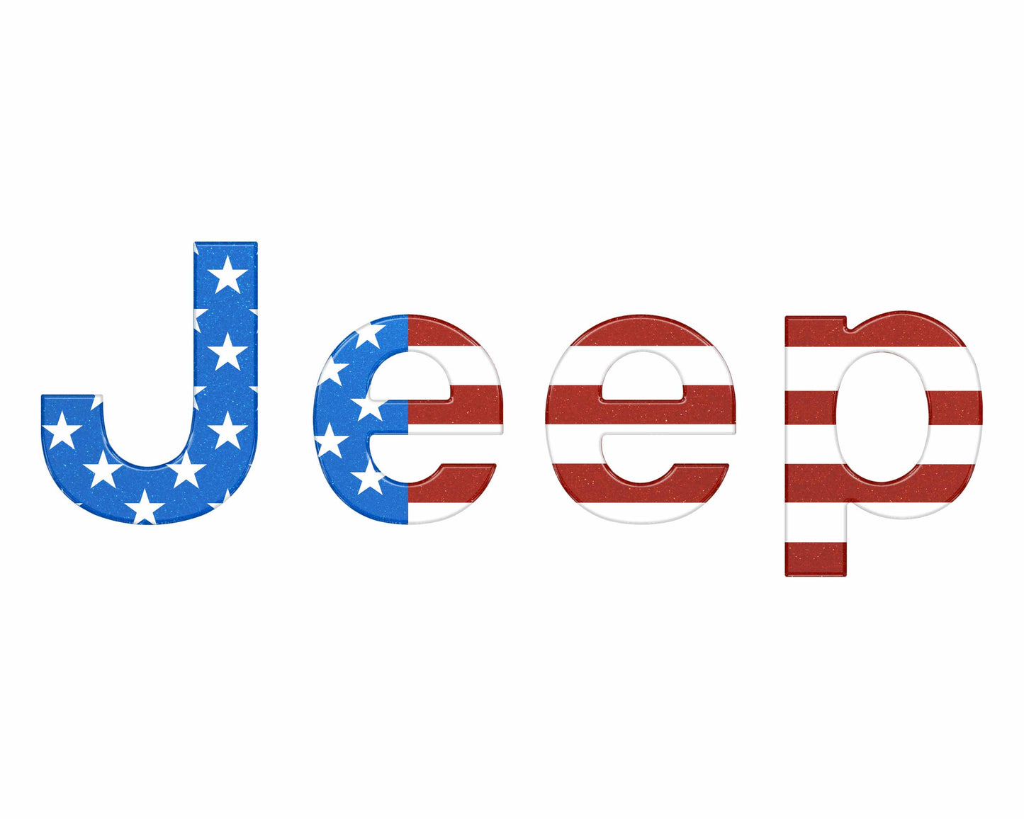 Tailgate Letter Overlays Fits 2019-2026 Jeep Gladiator by Tufskinz.com